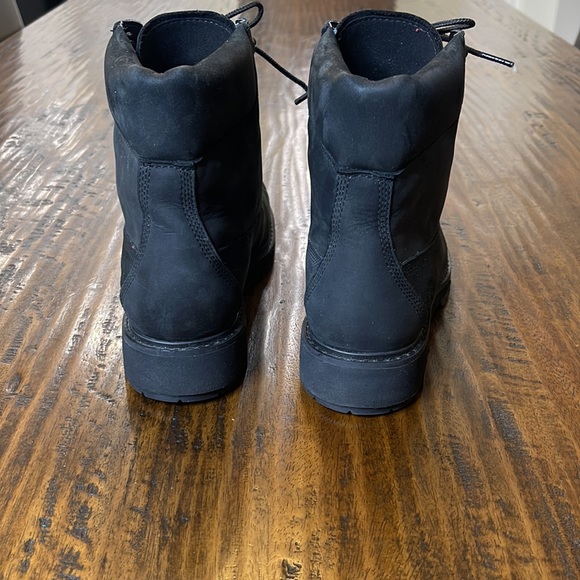 Worn once Womens Black Timberlands - Picture 2 of 5